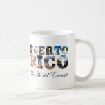 Puerto Rico La Isla Del Encanto Montage Coffee Mug