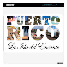 Puerto Rico La Isla Del Encanto Skins For MacBook Air