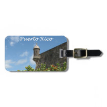 Puerto Rico Luggage Tag luggage tags