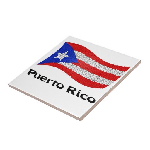 Puerto Rico Mosaic Tile Zazzle