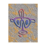 Puerto Rico - petroglyph postcards