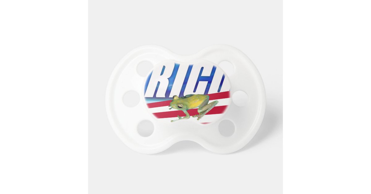 Puerto rico, puerto rican pride pacifier Zazzle