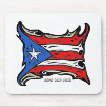 Puerto Rico Reggaeton Flag Mousepad