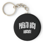 Puerto Rico Rocks! Keychain