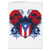 Puerto Rico Skulls Cards