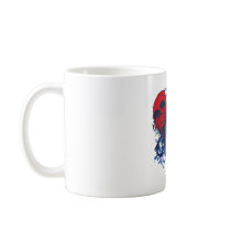 Puerto Rico Skulls Coffee Mugs