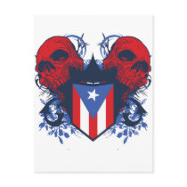 Puerto Rico Skulls Post Cards