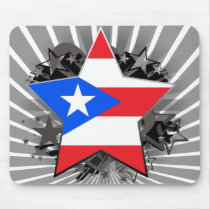 Puerto Rico Star Mousepads