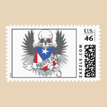 Puerto Rico Star Postage Stamp