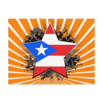 Puerto Rico Star Post Cards