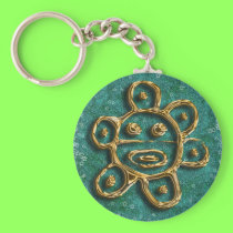 Puerto Rico - sun keychains