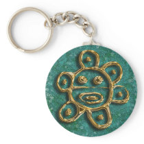 Puerto Rico - sun Keychain