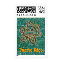 Puerto Rico - sun stamp