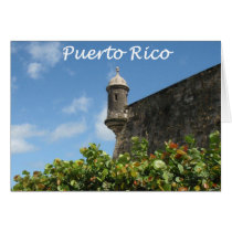 Puerto Rico View Greeting Card
