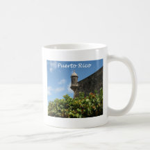 Puerto Rico View Coffee Mugs