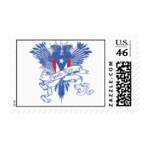 Puerto Rico Winged Postage Stamp by brev87 Puerto Rico Winged Postage Stamp