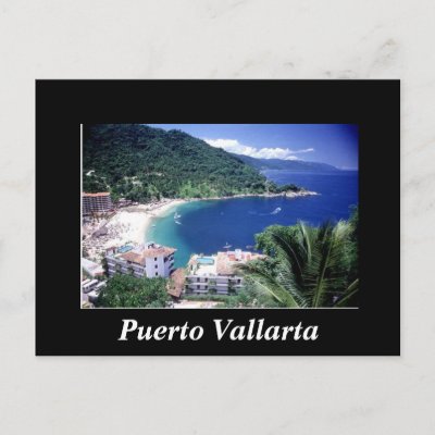 Puerto Vallarta postcard