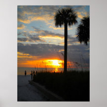Puesta del sol de la Florida Posters