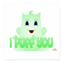 Puff Pal Greefer I Puff (Love) You posters