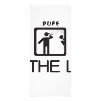 Puff Puff Pass (White) rack cards