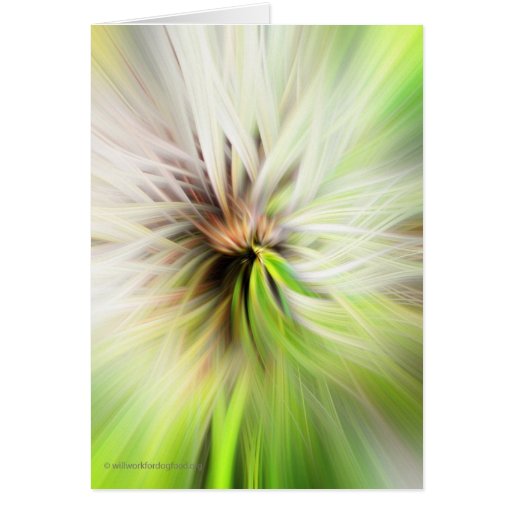Puff SpinArt Card
