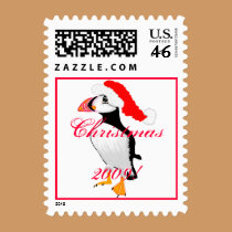 Puffin Christmas 2009! postage by Perlyyyy Puffin Christmas 2009! postage