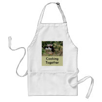 Puffin Couple Apron