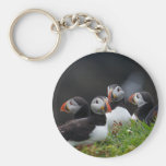Puffin Gang Key Chain