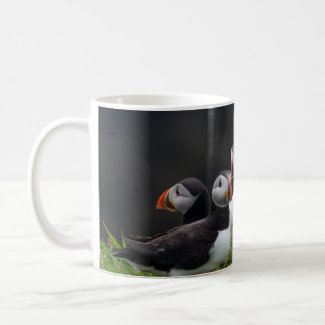 Puffin Gang mug