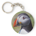Puffin Portrait Keyring Key Chains