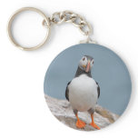 Puffin Pose Key Chain