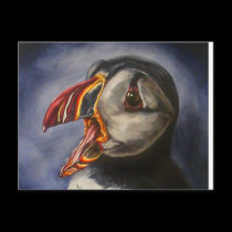 puffin postcards