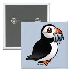 Puffin Prowess Square Button
