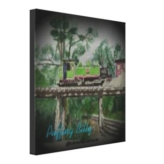 Puffing Billy wrappedcanvas