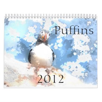 Puffins 2012 Calendar calendar