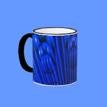 Puffy BLue mugs