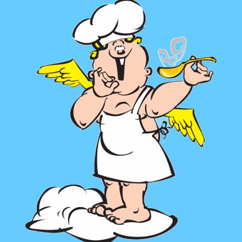 Puffy Chef Magnet magnet