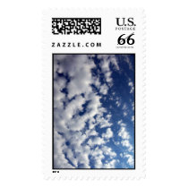 Puffy Clouds On Blue Sky – Large stamps