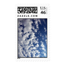 Puffy Clouds On Blue Sky – Medium stamps