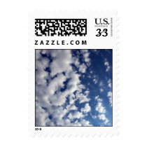 Puffy Clouds On Blue Sky – Small stamps