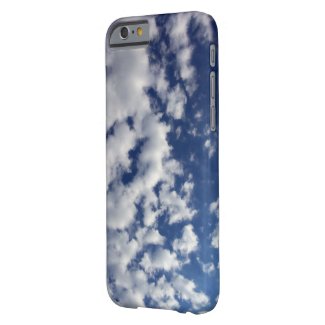 Puffy White Clouds On Blue Sky iPhone 6 Case