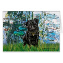 Pug 13 (black) - Lilies 1 cards