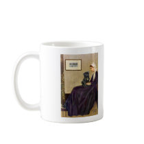 Pug 14 (black) - Whistler's Mother mugs