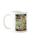 Pug 1 - Birth of Venus mugs