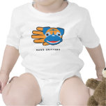 Pug baby t-shirt bodysuit
