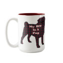 Pug BFF Gifts mug
