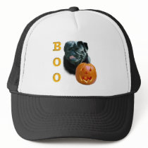Pug (black) Boo hats