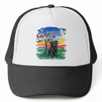 Pug (black) hats
