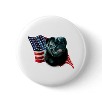 Pug (blk) Flag buttons