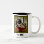 Pug Boss Coffee Mugs
